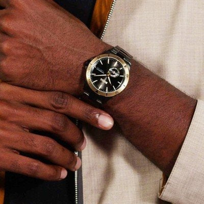  Shop Authentic Hugo Boss Troper Chronograph Automatic Black Dial Black Steel Strap Watch for Men - 1514203 - Luxxuri