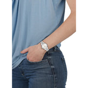  Shop Authentic Versace Hellenyium Quartz White Dial Silver Steel Strap Watch for Women - VEHU00320 - Luxxuri