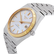 Tissot PRX Powermatic 80 Gold Automatic Silver Dial Silver Steel Strap Watch for Men - T931.407.41.031.01
