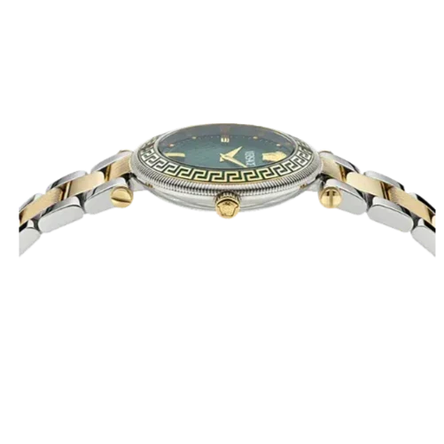  Shop Authentic Versace Reve Analog Green Dial Two Tone Steel Strap Watch for Women - VE8B00524 - Luxxuri