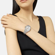  Shop Authentic Versace Hellenyium Quartz Silver Dial Silver Steel Strap Watch for Women - VE2S00322 - Luxxuri