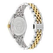 Shop Authentic Versace V-Code Analog Green Dial Two Tone Steel Strap Watch for Women - VE8I00424 - Luxxuri