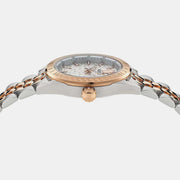  Shop Authentic Versace V-Code Analog White Dial Two Tone Steel Strap Watch for Women - VE8I00624 - Luxxuri