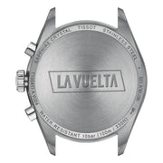 Tissot PR 100 Vuelta Chronograph Black Dial Silver Steel Strap Watch for Men - T150.417.11.051.01