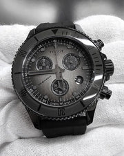 Tissot Seastar 1000 Chronograph Black Dial Black Rubber Strap Watch for Men - T120.217.37.061.00