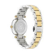  Shop Authentic Versace Reve Analog White Dial Two Tone Steel Strap Watch for Women - VE8B00724 - Luxxuri