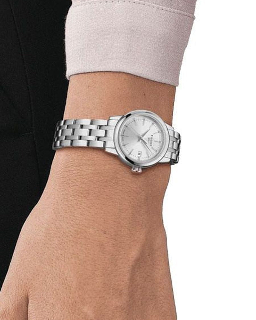 Tissot Bellissima Small Lady Silver Dial Silver Steel Strap Watch for Women - T129.210.11.031.00