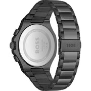  Shop Authentic Hugo Boss Taper Chronograph Black Dial Black Steel Strap Watch for Men - 1514088 - Luxxuri
