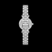 Emporio Armani Gianni T Bar Green Dial Silver Steel Strap Watch for Women - AR11667