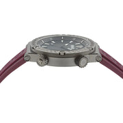  Shop Authentic Versace Greca Logo Diver Quartz Black Dial Purple Rubber Strap Watch for Men - VE8G00224 - Luxxuri