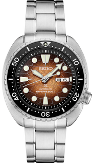  Shop Authentic Seiko Prospex US Special Edition King Turtle Automatic Brown Dial Silver Steel Strap Watch for Men - SRPH55 - Luxxuri