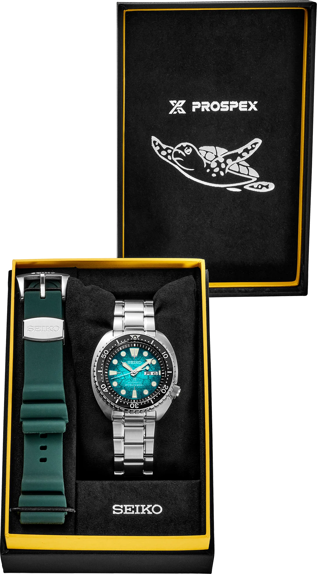  Shop Authentic Seiko US Special Edition Automatic Green Dial Silver Steel Strap Watch for Men - SRPH57 - Luxxuri
