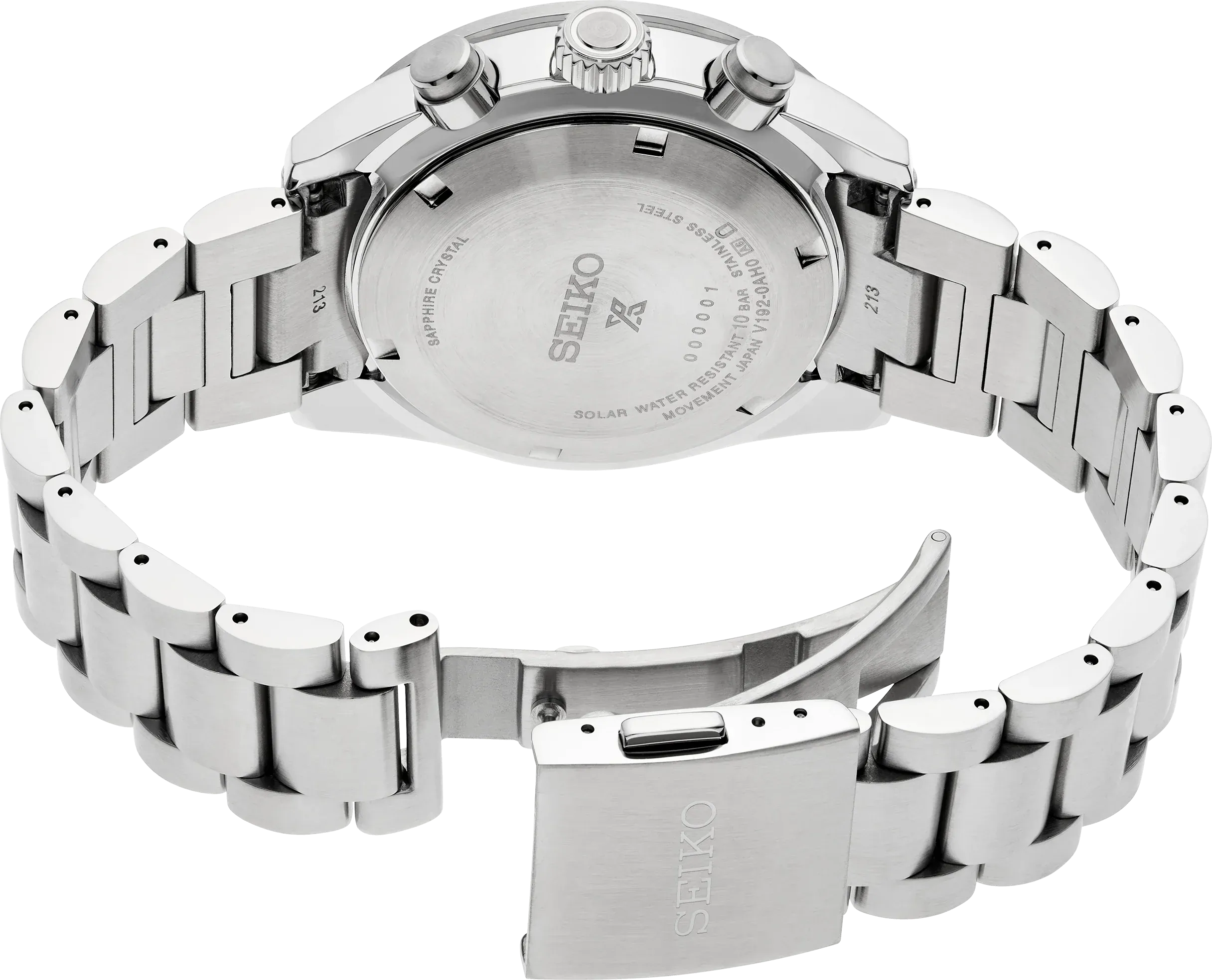  Shop Authentic Seiko Prospex Speedtimer Solar Chronograph Grey Dial Silver Steel Strap Watch for Men - SSC939 - Luxxuri