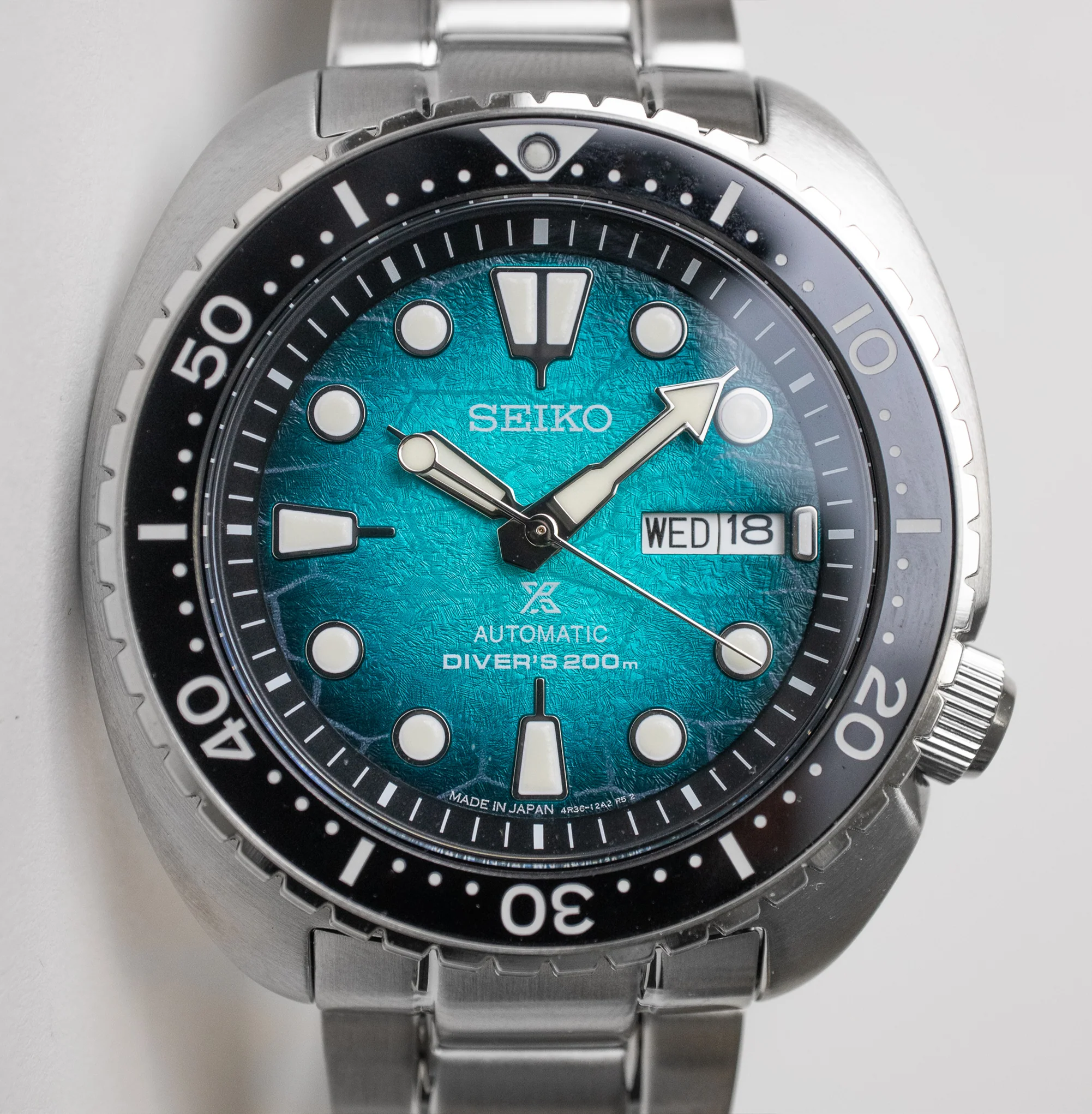  Shop Authentic Seiko US Special Edition Automatic Green Dial Silver Steel Strap Watch for Men - SRPH57 - Luxxuri