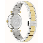  Shop Authentic Versace Reve Analog White Dial Two Tone Steel Strap Watch for Women - VE8B00724 - Luxxuri
