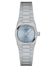 Tissot PRX Quartz Ice Blue Dial Silver Steel Strap Watch for Women - T137.010.11.351.00