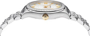  Shop Authentic Versace Hellenyium Quartz Silver Dial Silver Steel Strap Watch for Women - VE2S00322 - Luxxuri