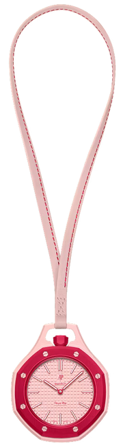 Swatch x AP Royal Pop Pink Dial Pink Lanyard Watch for Women - Otto Rosso