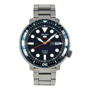  Shop Authentic Seiko 5 Sports Automatic Blue Dial Silver Steel Strap Watch for Men - SRPC63J1 - Luxxuri