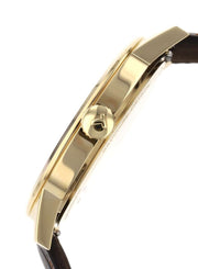 Tissot Classic Dream Ivory Dial Brown Leather Strap Watch for Men - T129.410.36.261.00