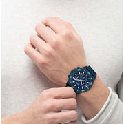 Shop Authentic Hugo Boss Admiral Chronograph Blue Dial Blue Nylon Strap Watch for Men - 1513919 - Luxxuri