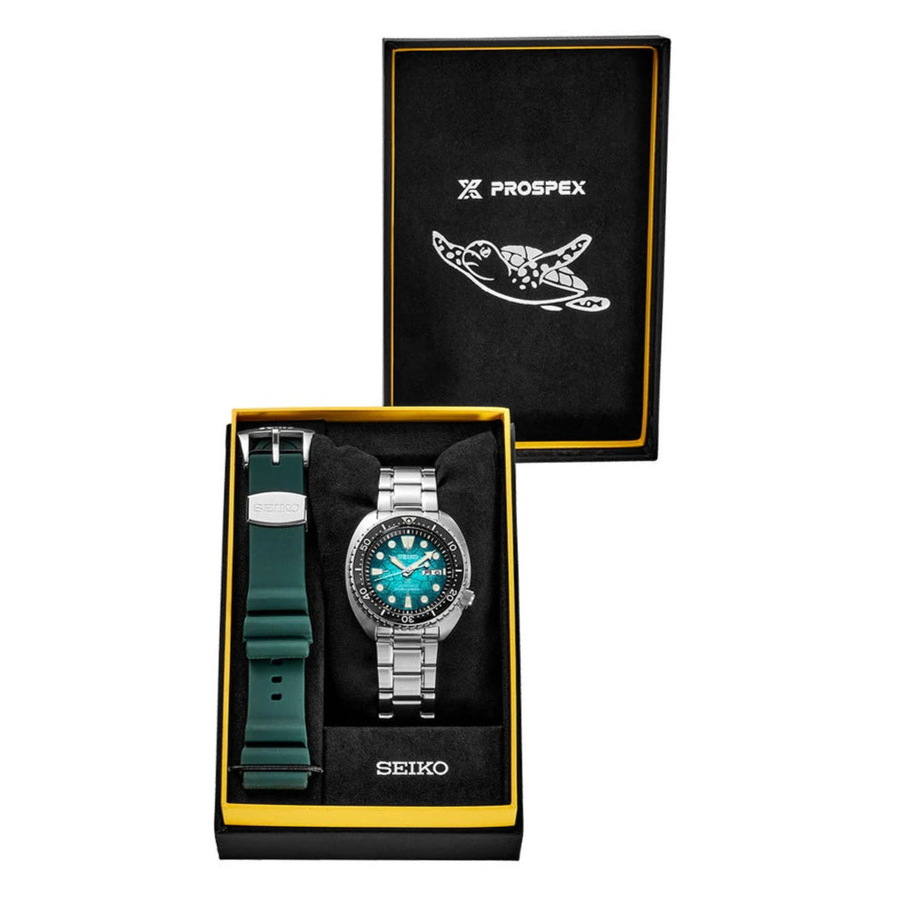  Shop Authentic Seiko US Special Edition Automatic Green Dial Silver Steel Strap Watch for Men - SRPH57 - Luxxuri