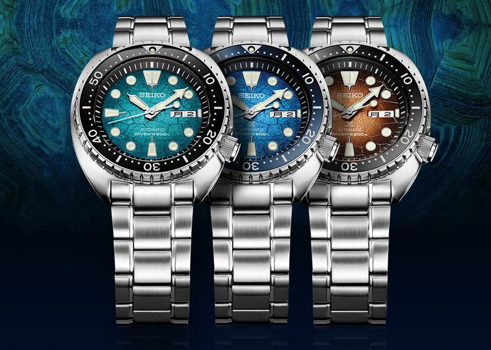  Shop Authentic Seiko Prospex US Special Edition King Turtle Automatic Brown Dial Silver Steel Strap Watch for Men - SRPH55 - Luxxuri