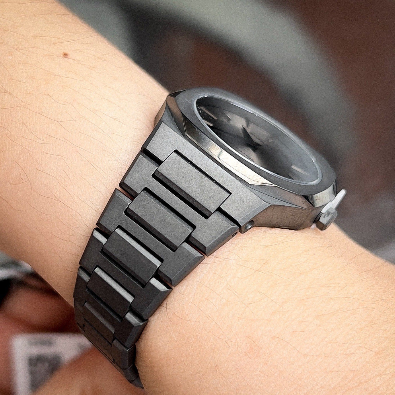 D1 Milano Ultra Thin Grey Dial Grey Steel Strap Watch for Women - D1-UTBL32