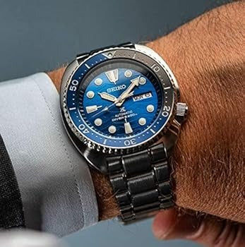  Shop Authentic Seiko Prospex Save The Ocean Diver's Automatic Blue Dial Silver Steel Strap Watch for Men - SRPD21J1 - Luxxuri