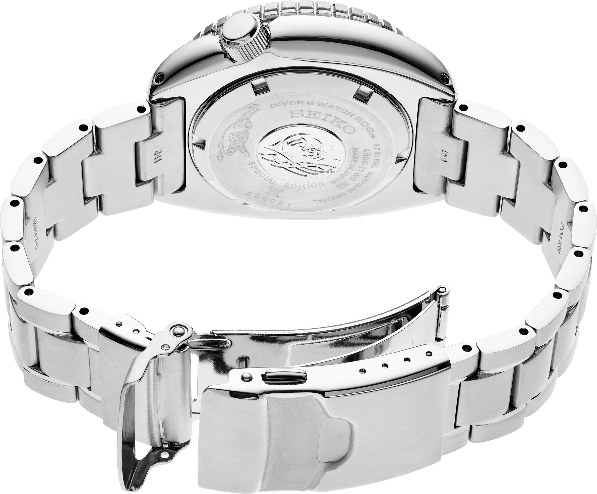  Shop Authentic Seiko US Special Edition Automatic Green Dial Silver Steel Strap Watch for Men - SRPH57 - Luxxuri