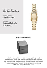 Shop Authentic Emporio Armani Genni Crystals Gold Dial Gold Steel Strap Watch for Women  - AR11663 - Luxxuri