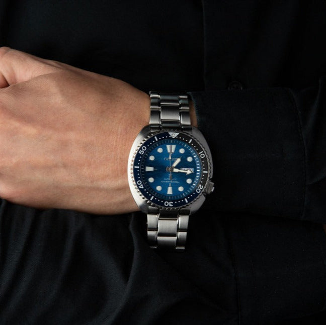  Shop Authentic Seiko Prospex Save The Ocean Diver's Automatic Blue Dial Silver Steel Strap Watch for Men - SRPD21J1 - Luxxuri