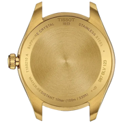 Tissot PR 100 Gold Dial Gold Steel Strap Watch for Women - T150.210.33.021.00