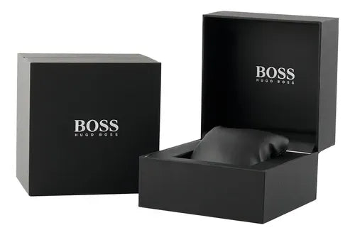  Shop Authentic Hugo Boss Taper Chronograph Black Dial Black Steel Strap Watch for Men - 1514088 - Luxxuri