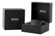  Shop Authentic Hugo Boss Taper Chronograph Black Dial Black Steel Strap Watch for Men - 1514088 - Luxxuri
