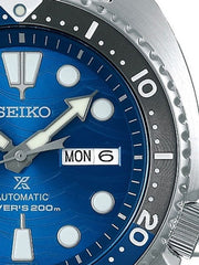  Shop Authentic Seiko Prospex Save The Ocean Diver's Automatic Blue Dial Silver Steel Strap Watch for Men - SRPD21J1 - Luxxuri
