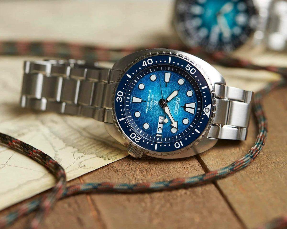  Shop Authentic Seiko Prospex US Special Edition Automatic Blue Dial Silver Steel Strap Watch for Men - SRPH59 - Luxxuri