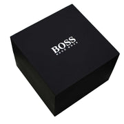  Shop Authentic Hugo Boss Gregor Chronograph Black Dial Black Leather Strap Watch for Men - 1514049 - Luxxuri