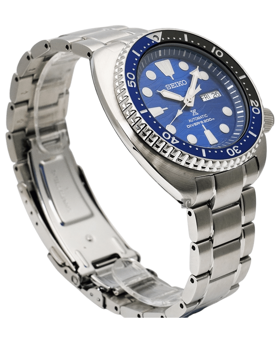  Shop Authentic Seiko Prospex Save The Ocean Diver's Automatic Blue Dial Silver Steel Strap Watch for Men - SRPD21J1 - Luxxuri