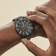  Shop Authentic Hugo Boss Admiral Chronograph Black Dial Black Nylon Strap Watch for Men - 1513918 - Luxxuri