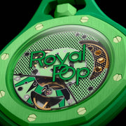 Swatch x AP Royal Pop Green Dial Lanyard Watch for Men - Green Eight