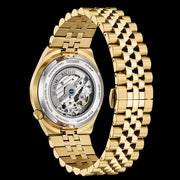 Citizen Tsuyosa 60 Automatic Blue Dial Rose Gold Steel Strap Watch for Men - NK0023-57L