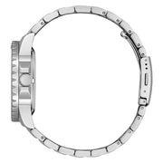 Citizen Mechanical Automatic Yellow Dial Silver Steel Strap Watch for Men - NJ0170-83Z