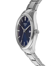 Tissot PR 100 Blue Dial Silver Steel Strap Watch for Men - T150.410.11.041.00