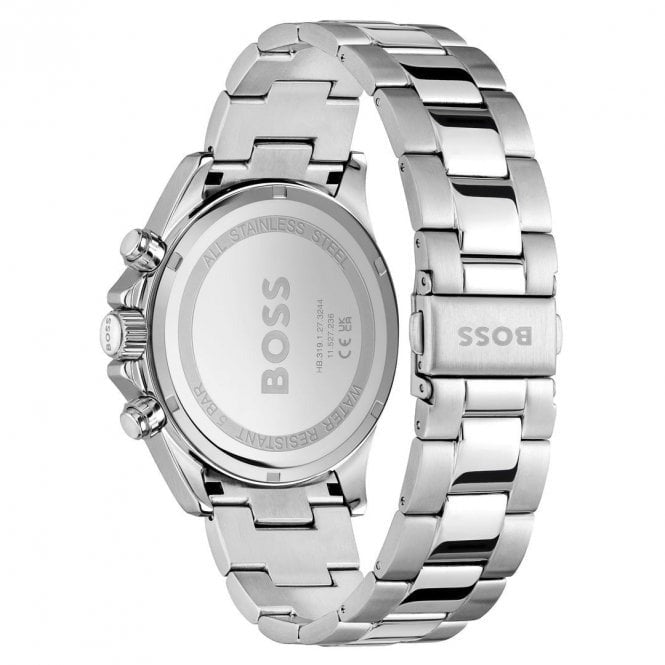  Shop Authentic Hugo Boss Hero Chronograph Green Dial Silver Steel Strap Watch for Men - 1514217 - Luxxuri