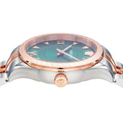  Shop Authentic Versace Hellenyium Quartz Green Dial Two Tone Steel Strap Watch for Women - VE2S00422 - Luxxuri