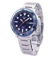  Shop Authentic Seiko 5 Sports Automatic Blue Dial Silver Steel Strap Watch for Men - SRPC63J1 - Luxxuri