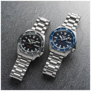 Seiko 5 Sports SKX Automatic Blue Dial Silver Steel Strap Watch for Men - SRPL83K1