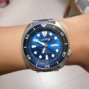  Shop Authentic Seiko Prospex Save The Ocean Diver's Automatic Blue Dial Silver Steel Strap Watch for Men - SRPD21J1 - Luxxuri