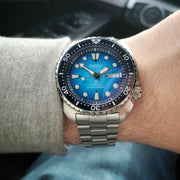  Shop Authentic Seiko Prospex US Special Edition Automatic Blue Dial Silver Steel Strap Watch for Men - SRPH59 - Luxxuri
